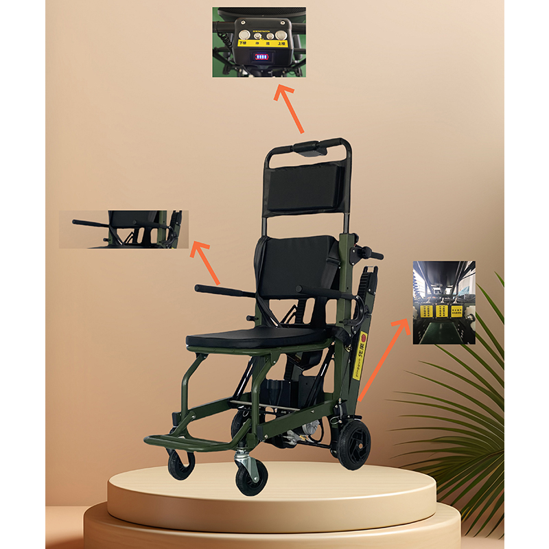 Conventional Electric Stair Climbing Wheelchair