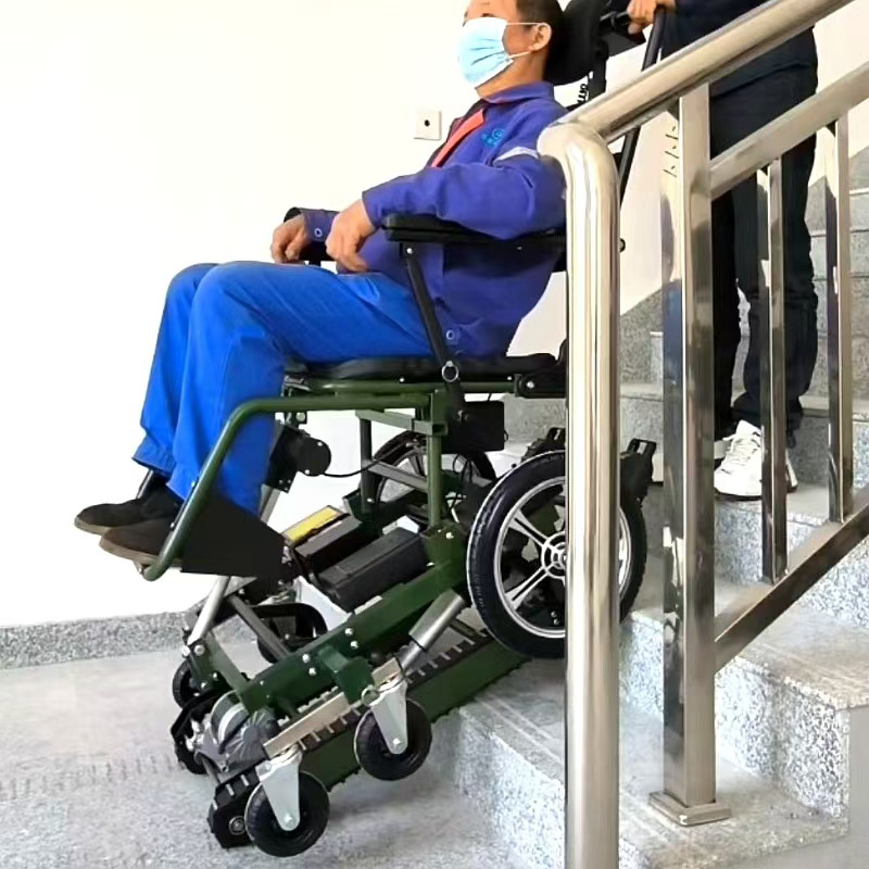 Fully Automatic Stair Climbing Wheelchair (Electric All-In-One Machine For Flat Ground Use)