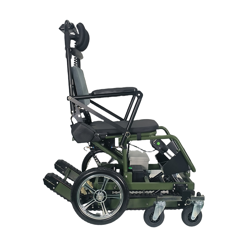 Fully Automatic Stair Climbing Wheelchair (Electric All-In-One Machine For Flat Ground Use)