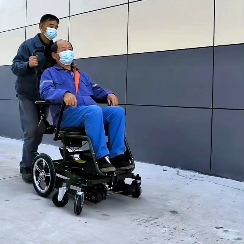 Fully Automatic Stair Climbing Wheelchair (Electric All-In-One Machine For Flat Ground Use)